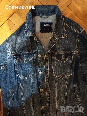 Мъжко дънково яке , снимка 2 - Якета - 54106250