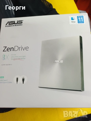 външна DVD записвачка Asus 