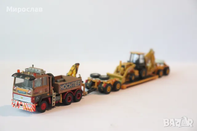 HERPA H0 1/87 FORD КАМИОН МОДЕЛ КОЛИЧКА TIR ВЛЕКАЧ КОМПОЗИЦИЯ ТЕЖКОТОВАРЕН ПРЕВОЗ, снимка 4 - Колекции - 50362643