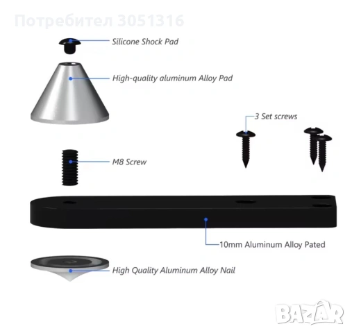 Крака за тонколони, снимка 2 - Аудиосистеми - 53469468
