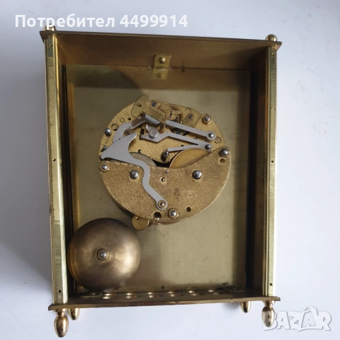 Бронзов настолен часовник, снимка 7 - Антикварни и старинни предмети - 52640847