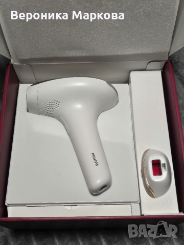 Фотоепилатор Philips Lumea 7000, нов, в гаранция, снимка 3 - Епилатори - 53245042