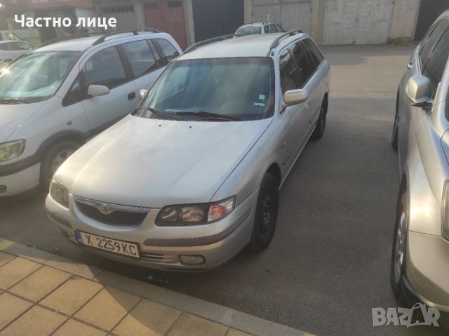 Mazda 626 1.8I ГИ комби с климатик и нов акумулатор , снимка 4 - Автомобили и джипове - 46675449