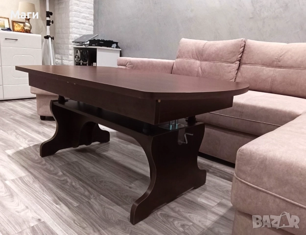 Продавам холна разтегателна маса с повдигащ механизъм, снимка 1