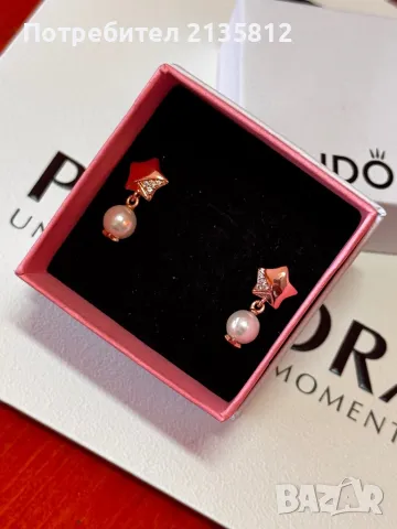 Pandora обеци Пандора , снимка 7 - Колиета, медальони, синджири - 49831397