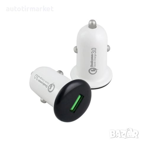 Зарядно за кола USB Quick Charge 3 – T22, снимка 2 - Друга електроника - 45913375