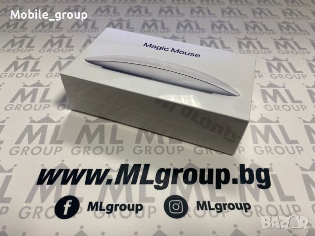 #Magic Mouse White (A1657), нов, снимка 2 - Аксесоари за Apple - 45929690