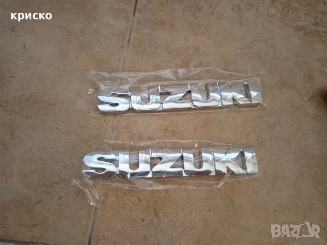 надпис сузуки, снимка 2 - Аксесоари и консумативи - 50554966