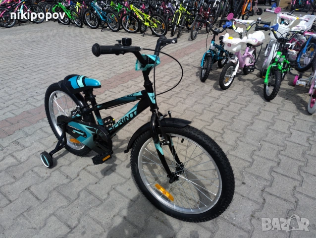SPRINT Велосипед 20" CASPER черен, снимка 4 - Велосипеди - 53773155