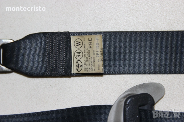 Предни колани Toyota Corolla verso (2004-2009г.) преден ляв десен колан 7P1150-P / 7P2140-P, снимка 4 - Части - 53852136