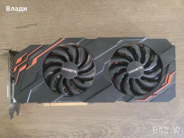 Видеокарта Nvidia GTX1070 8GB GDDR5 Gigabyte, снимка 2 - Видеокарти - 45060054