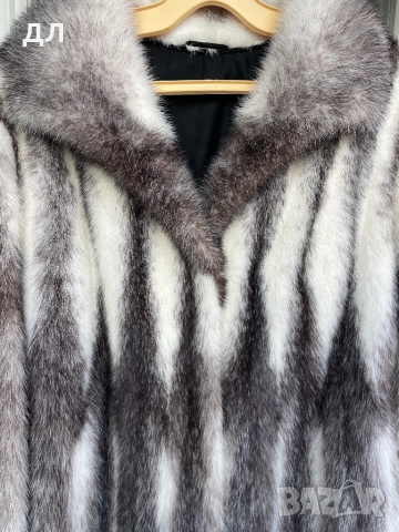 Палто от визон, норка, снимка 2 - Палта, манта - 52775498