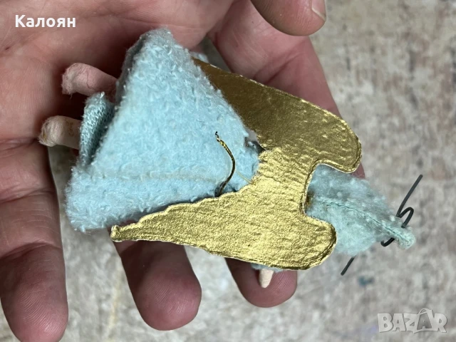 Коледна играчка за елха ангелче от ГДР, снимка 3 - Декорация за дома - 50558605