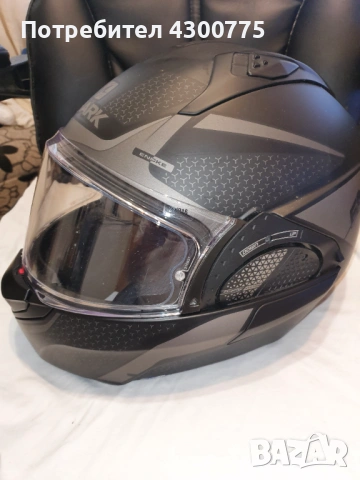 Продавам модулна каска Shark EVO GT Encke Matt Black Anthracite