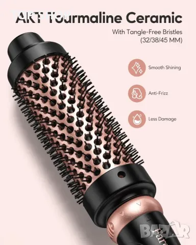 Комплект термични четки FARERY, керамична четка за къдрици 3 в 1, снимка 5 - Тримери - 49965365