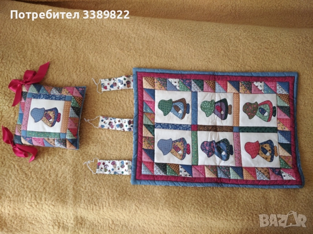 Постелка и възглавничка за бебе