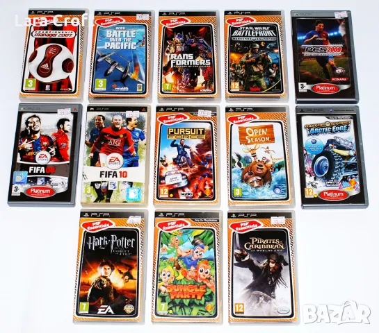 PSP Оригинални игри Playstation Portable ПлейСтейшън игри по 15 лв. 