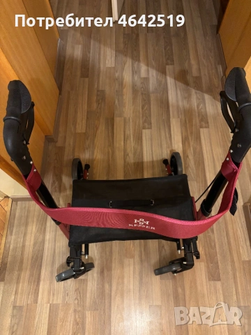 Проходилка ролатор сгъваема, снимка 3 - Ролатори - 53498507