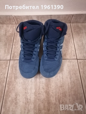 Борцовки нови използвани точно 2 пъти за много малко. Размер 41.5.Цената 140 лв, снимка 7 - Спортни обувки - 51925981