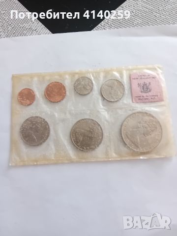 Монети Нова Зеландия , снимка 1 - Нумизматика и бонистика - 46406750