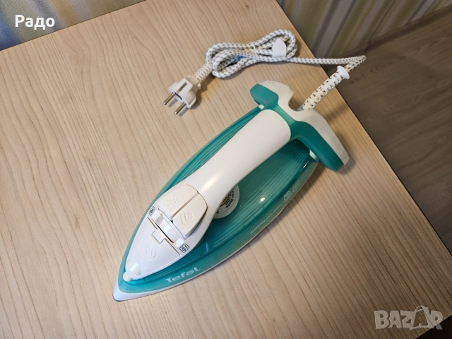 Нова Ютия Tefal FV3510 Supergliss 3510 парна MADE IN FRANCE гладене топлинен импулс пара глади вода, снимка 10 - Ютии - 54065259