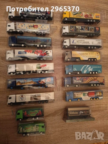 Колекционерски камиончета, снимка 2 - Колекции - 48452512
