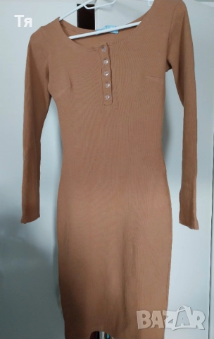 Дамска рипс рокля