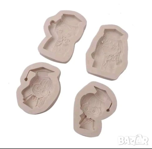 Молд абитуриенти 4 вида, снимка 8 - Форми - 51112912