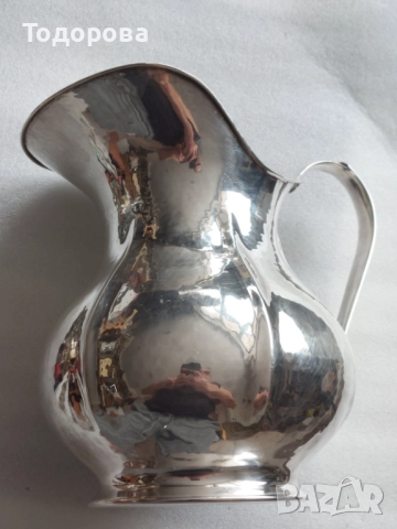 Среърни чаши и кана сребро 800 проба,сребърна чаша,сребърна кана,сребърни прибори., снимка 17 - Чаши - 52124829