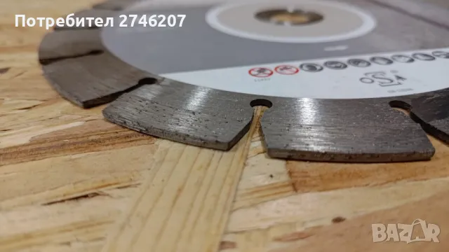 Bosch Диамантен диск, снимка 3 - Диамантени и режещи инструменти - 50019552