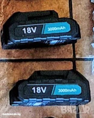 Тример комплект с 2бр.батерии 3000Ma, снимка 2 - Градинска техника - 50682697