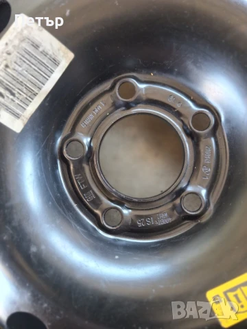 Резервна Гума Патерица за ОПЕЛ АСТРА J  5х115х70.2-16 цола, снимка 3 - Гуми и джанти - 50561092