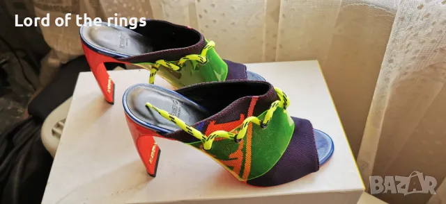 Оригинални маркови дамски сандали /чехли ICEBERG Mule - 40 номер, снимка 2 - Чехли - 49958830