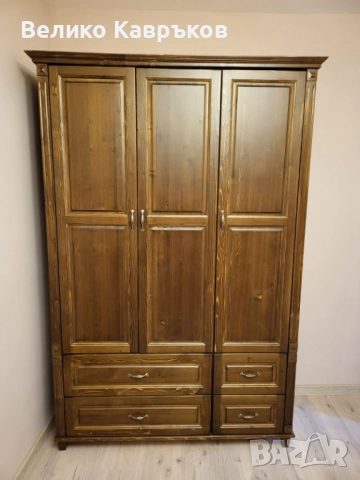 Гардероб Антик,от масив., снимка 2 - Гардероби - 51566223