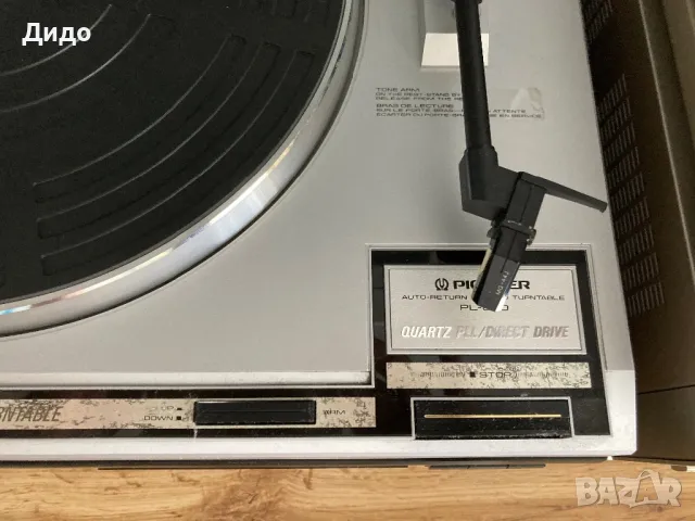 Грамофон PIONEER PL-880, снимка 3 - Грамофони - 48265365