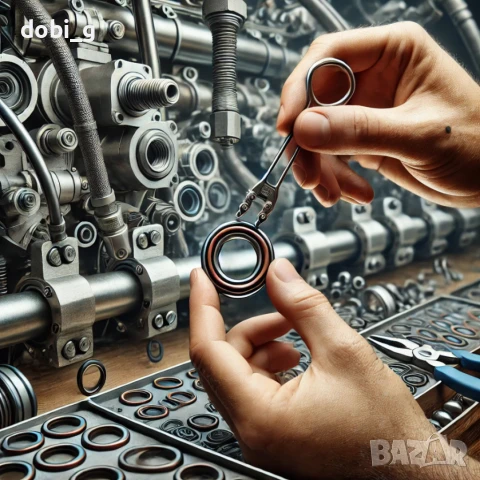 Комплект О-Пръстени Orkit-5B (30 размера - 382броя), снимка 6 - Куфари с инструменти - 51184466