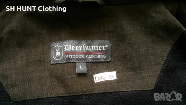 Deerhunter HUDSON DEER-TEX Waterproof Stretch Jacket размер L еластично яке водонепромокаемо - 1652, снимка 16 - Екипировка - 52795872