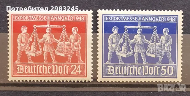 Германия 1948, снимка 1 - Филателия - 48085272