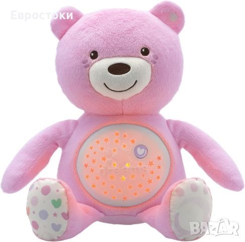 Chicco First Dreams Baby Bear Музикално плюшено мече