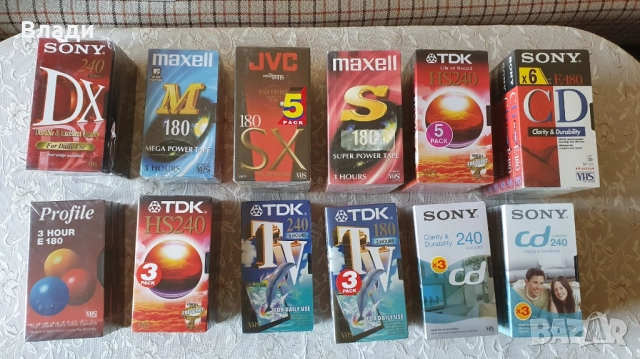 Нови видеокасети TDK, JVC, BASF, Sony, Memorex, Konica, Fuji, снимка 7 - Други жанрове - 44908708