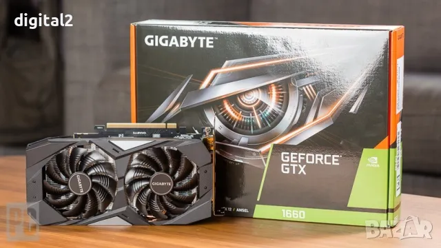Видеокарта Gigabyte GeForce GTX 1660 SUPER D6 6GB , 24м Гаранция 