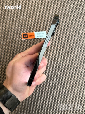 100% Батерия🔋❗️iPhone 14 Pro Лизинг от 15€/мес Space Black 128GB❗️черен, снимка 5 - Apple iPhone - 53633393