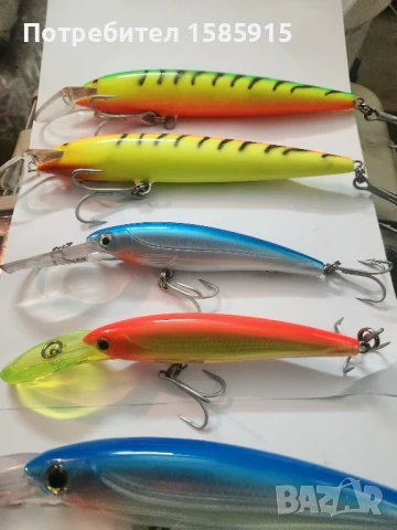 Редки модели Рапала за сом,баракуда,дорадо и туна. , снимка 4 - Стръв и захранки - 51233418