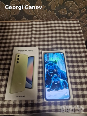 Телефон Samsung Galaxy A34 5G, снимка 5 - Samsung - 52930910
