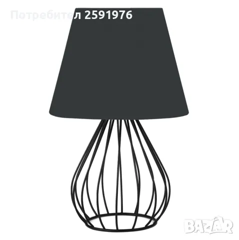 Нощна лампа HM7604, Черен, Промо цена !, снимка 1