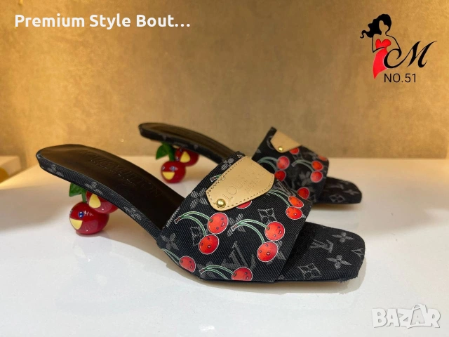 чехли на ток Louis Vuitton , снимка 2 - Чехли - 54020235