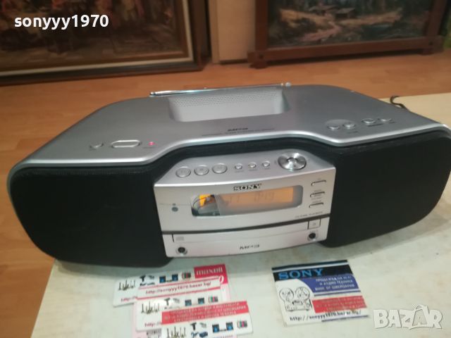 SONY ZS-S50CP CD MP3-ВНОС SWISS 0607241831, снимка 6 - Аудиосистеми - 46495105