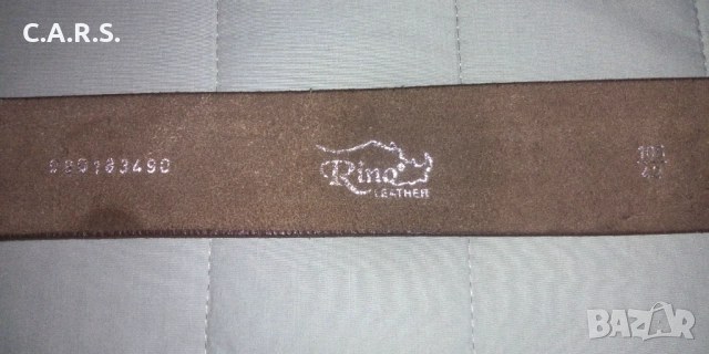 Кожен колан Rino Leather - Made in Italy, снимка 3 - Колани - 52936326