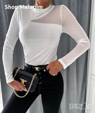 Дамска блуза , снимка 1 - Блузи с дълъг ръкав и пуловери - 46207416