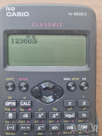 casio fx-82de x, снимка 2 - Друга електроника - 46800272